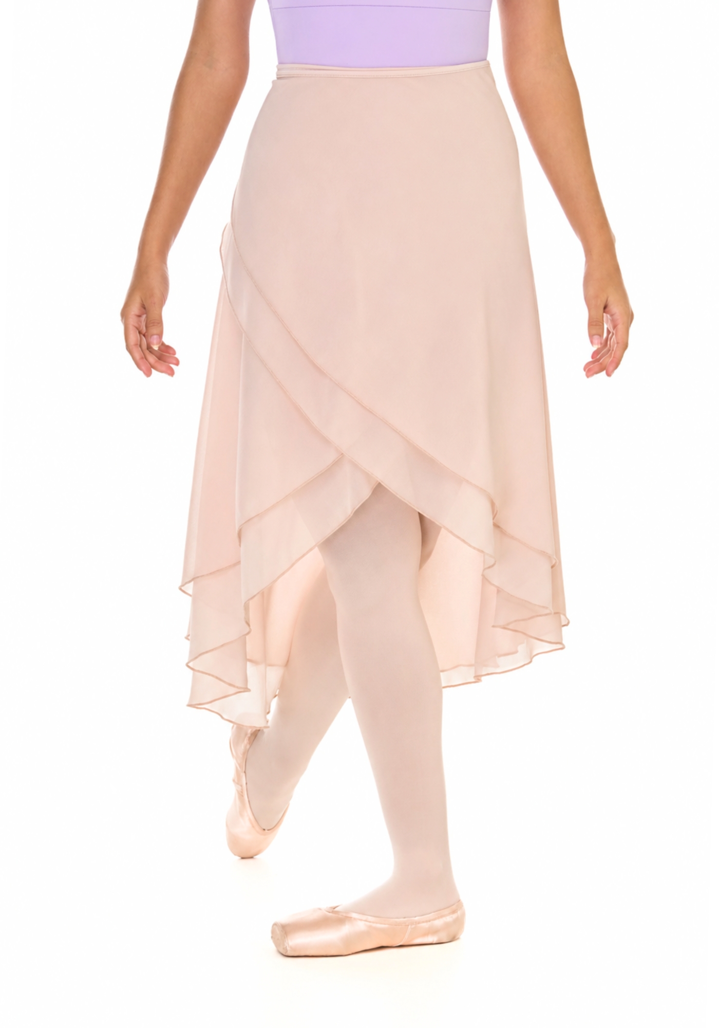 falda-ballet-volare-beige.jpg falda de ballet Volaré beige ajustable para mujer