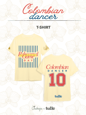 Camiseta Colombian Dancer Tulle edición limitada