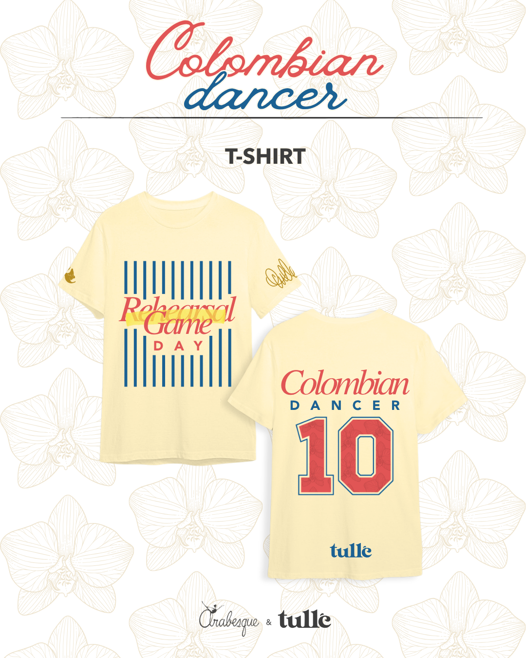 camiseta_colombian_dancer_tulle Camiseta Colombian Dancer Tulle edición limitada